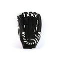 thumbnail image 3 of GL-125 Competition Baseball Glove, Genuine Leather, Outfield 12.5, Black, REG (Right Hand Throw), 3 of 6