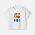 thumbnail image 3 of Camisetas de verano con estampado de Lego para niños y adolescentes, camisetas para bebés, camisetas de algodón para niños y niñas, ropa informal de muñeca, camiseta de manga corta con cuello redondo, 3 of 5