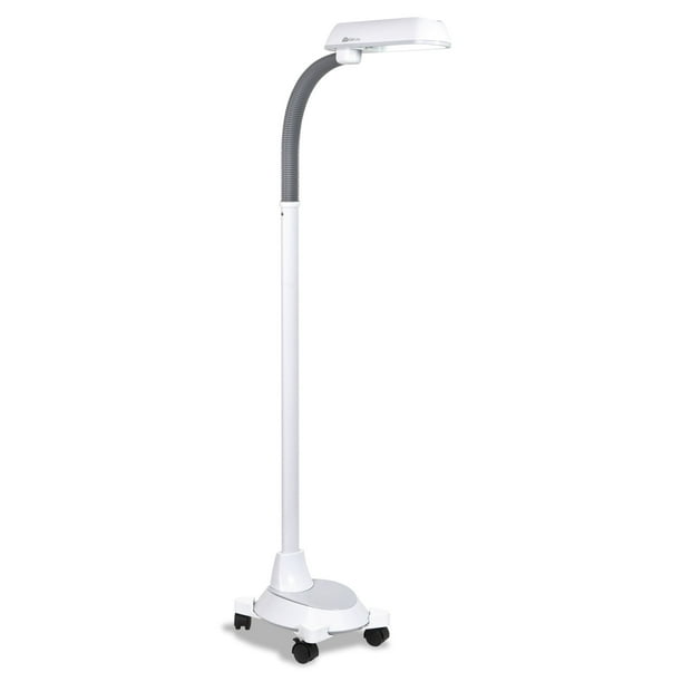 Ott Lite Floor Lamp With Wheels White Com Ott Lite Floor Lamp With Wheels White, Ottlite Floor Lamp Assembly