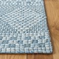 thumbnail image 3 of SAFAVIEH Marbella Matilda Diamond Runner Rug, Blue, 2'3" x 9', 3 of 8
