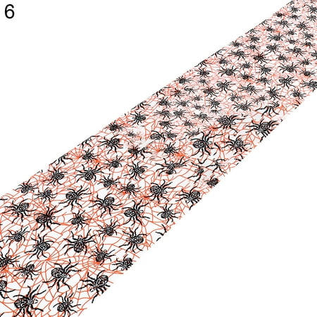

LYU Spooky Table Runner Heat Insulation Fabric Seasonal Festival Halloween Table Runner Table Decor