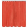 thumbnail image 3 of Ambesonne Coral Shower Curtain, Vintage Wood Board Barn, 69"Wx75"L, Dark Coral, 3 of 3