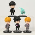 thumbnail image 3 of Ensemble de 5 Pcs Mob Psycho 100 Shigeo Ritsu Kageyama Reigen Arataka Figurines de Collection Jouets Modèles Poupées Version Q-SHUNJING, 3 of 4