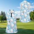 thumbnail image 3 of KUIFORTI Matching Golf Shirts for Couple Blue Fit Plain Women Sport Cloth Golf Tennis Tank Top Racerback Design Golf Shirt Keep Cool in Hot Weather Quick Dry, 3 of 6