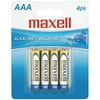 Maxell LR03 4BP AA a 4 Pack Alkaline Batteries