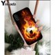 thumbnail image 1 of Yinuoda-Coque de téléphone Fire Football, Ballon de football, iPhone 13, 5, 5Sx, 6, 7, 7plus, 8, 8Plus, X, XS, MAX, Poly, Haute qualité qiuyongming unisex, 1 of 2