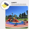 thumbnail image 3 of Rainproof Swing Canopy Replacement Playset Canopy Replacement Colored Playground Canopy, 3 of 4