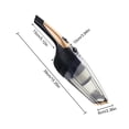 thumbnail image 3 of ZFYXGS Cordless Car Vacuum Cleaner, Mini Vacuum Cleaner, Strong Sutions Handheld Vacuum, Car Vacuum for Car,Keyboard,Inflating Swimming Rings and Pet Hair, 3 of 6