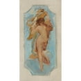 thumbnail image 2 of Henri Courselles-Dumont 11x18 Gold Ornate Wood Frame and Double Matted Museum Art Print Titled - Allegory of the Arts (1900-1903), 2 of 4