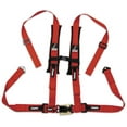 thumbnail image 1 of Dragonfire Adult H Style 4-Point 2" Buckle Harness Restraints - Red/One Size H-Style, 1 of 1