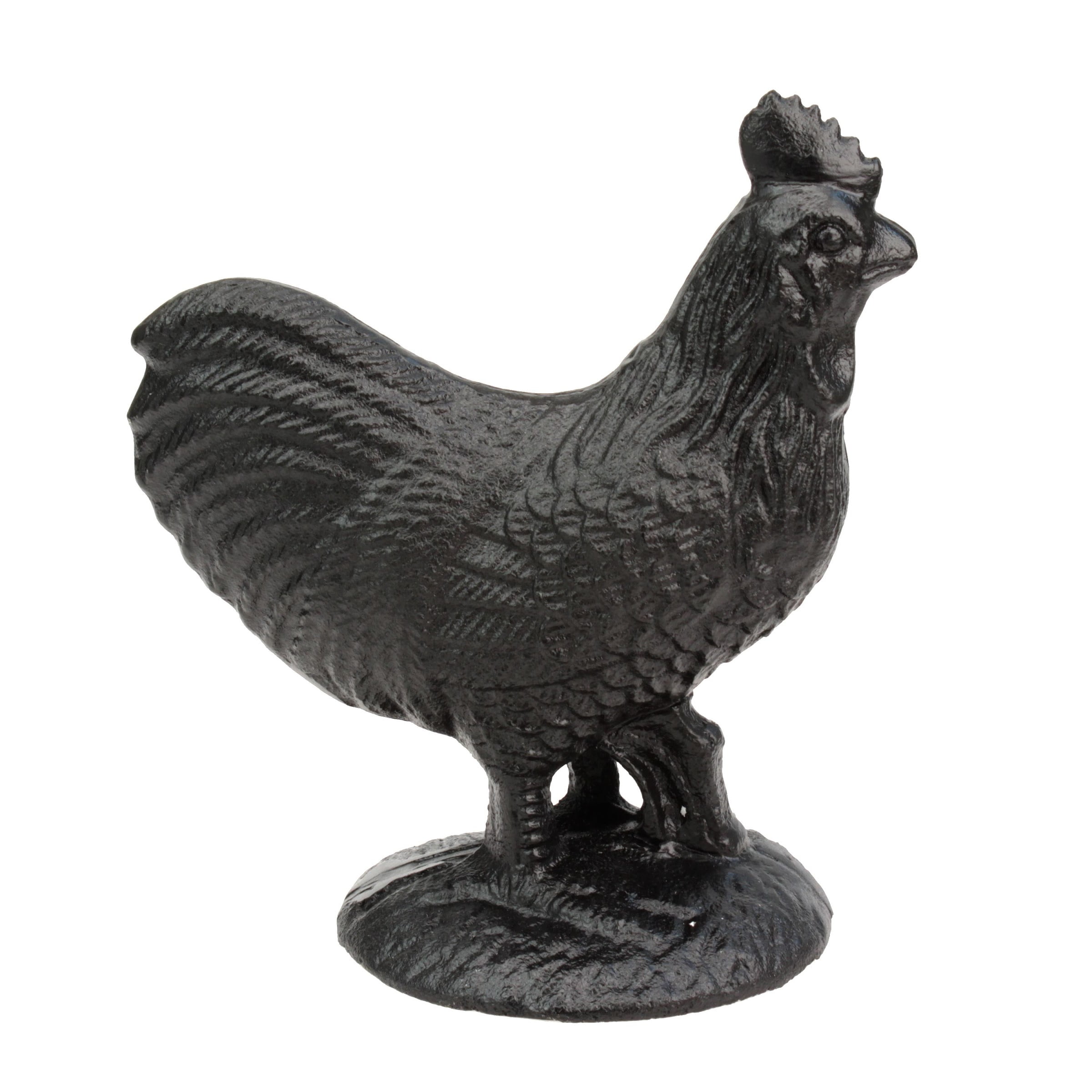 Mainstays Decorative Black Metal Rooster - Walmart.com