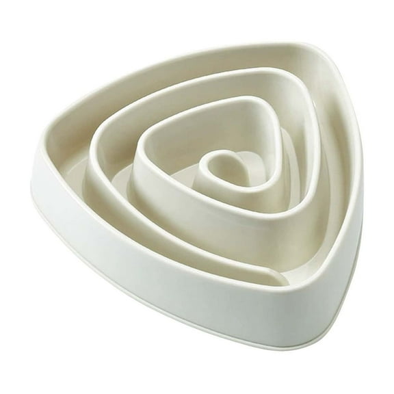Small Slow Feeder Cat Dog Bowls, Puzzle Dog Bowl with Anti-, Pet Food Bowls for Fast Eaters,Interactive Dog Feeding Dishes to Slow Down Eating, Bloat Stop Bowls for Small Medium Dogs and Cats
