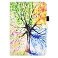 thumbnail image 3 of Mantto iPad 10th Generation Case 10.9", Cute Patterned Slim Multi-Angle Viewing Folio Magnetic Stand Wallet Card Slot with Auto Sleep Wake Smart Cover for 10.9” iPad 10th Gen 2022, Colorful Tree, 3 of 8