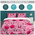 thumbnail image 5 of Kirby 3-Piece Bedding Set Soft Warm And Comfortable Soft Bed Set with 1 Duvet Cover And 2 Pillowcases for Bedroom, 5 of 7