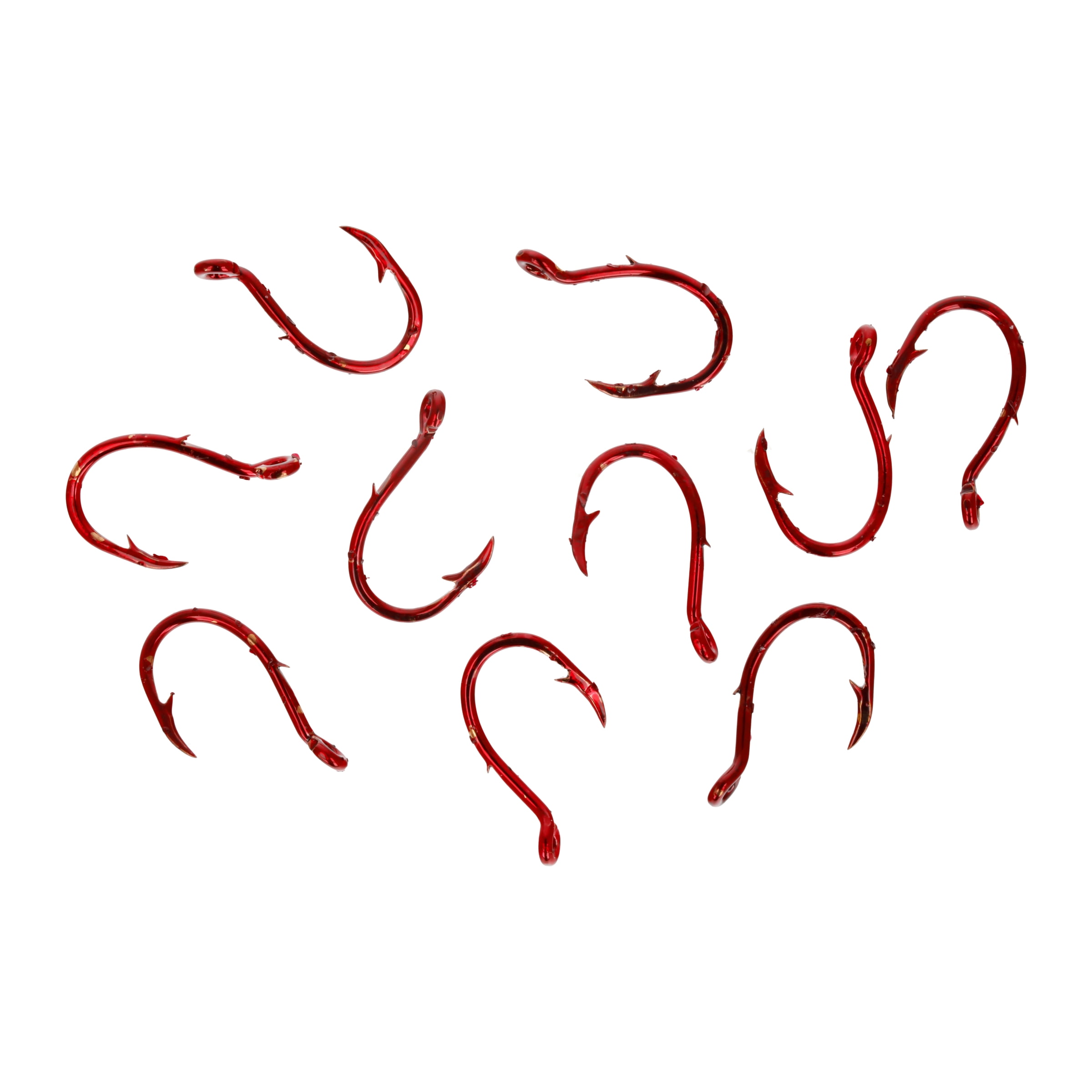 Lazer Sharp Salmon Egg Up Eye 1-Slice Hook, Red