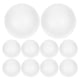thumbnail image 2 of FELTECHELECTR 100 bolas redondas de poliestireno sólido para decoración de bodas, modelado y manualidades (4 cm), 2 of 7