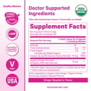 Pink Stork Organic Morning Sickness Sweets, Relieve Nausea, Pregnancy, Raspberry Ginger Candy with Vitamin B6, Vegan, 30 Count