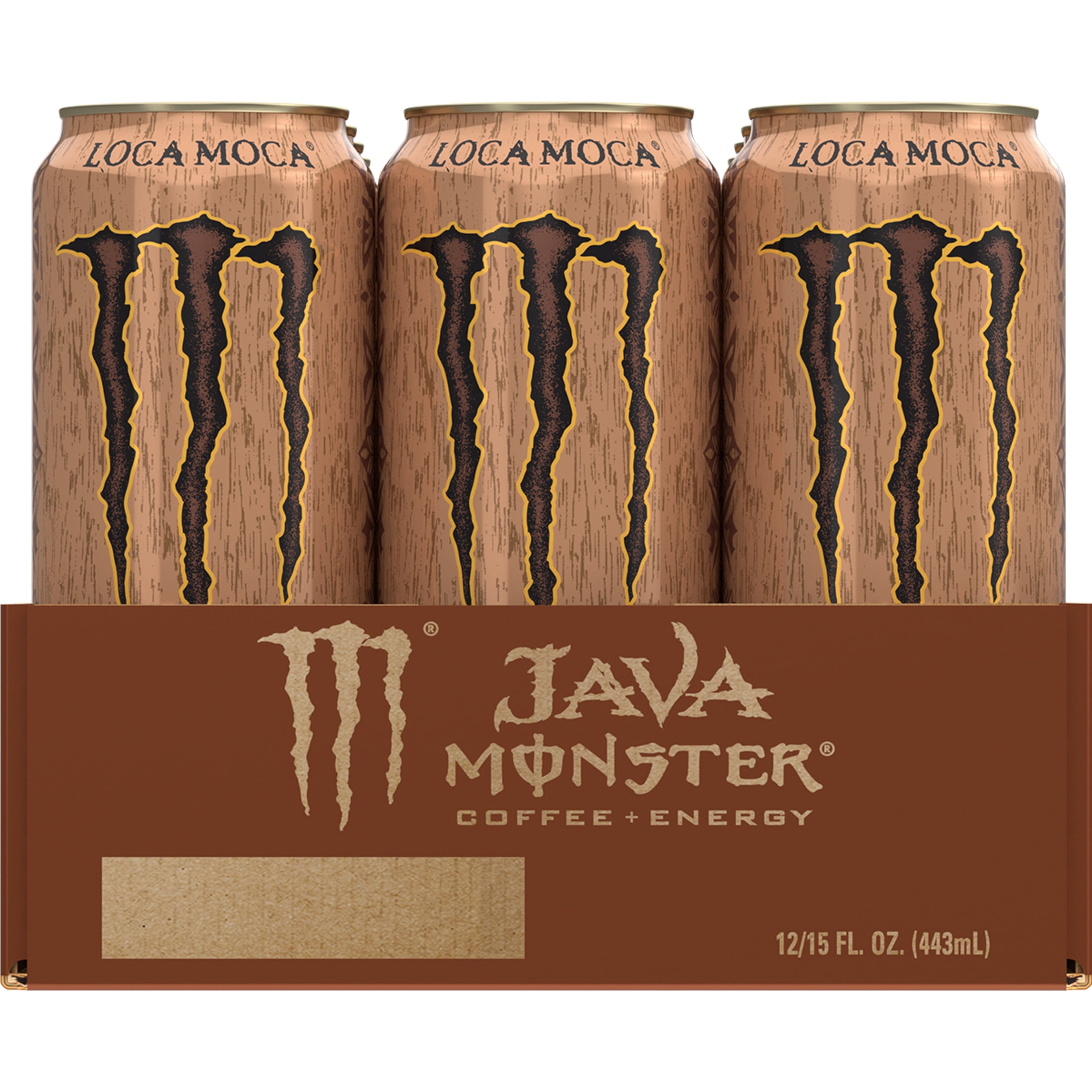 ★MOCO★ Java Monster Loco Moca, Coffee Mocha Drinks, 15 Fl Oz Cans