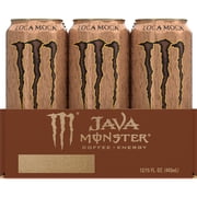 Java Monster Loca Moca Energy Drink, 12-Pack, 15 fl oz Cans