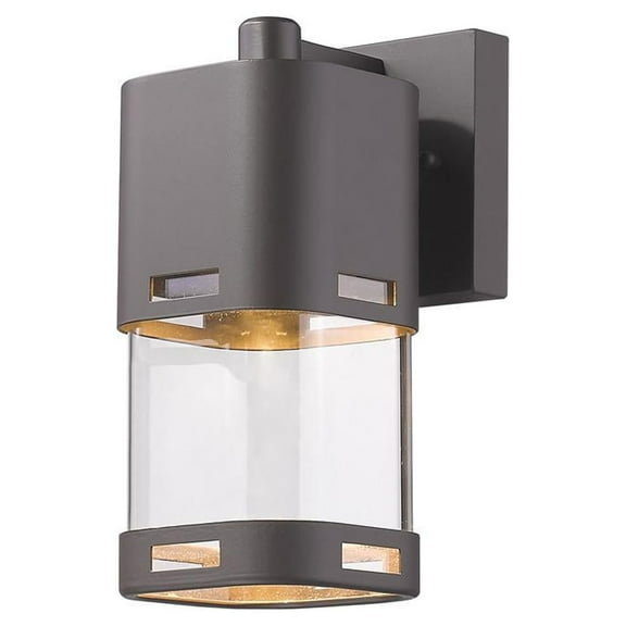 Z-Lite Nuri 1 Light Outdoor Wall Sconce - Black