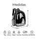 thumbnail image 3 of Mochila Transportadora Pequeña Belug Negro, 3 of 5
