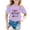 Purple, variant on T Shirt,Girls Tops Tees Shirts 100 Days Of School Toddler T Shirt Happy 100th Day Tshirt Tops,Shirt,4-5 Years