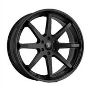 Asanti Black Abl-32 Kaiser 24X10 6X135 30Et 72.56Cb Satin Black Gloss Black Lip Wheel