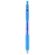 Zebra Sarasa Clip Gel Retractable Pen, .5mm, Light Blue
