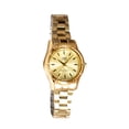 thumbnail image 1 of Reloj Q&Q  Mujer Analógico Dorado Q877J010Y, 1 of 5