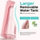 thumbnail image 2 of COSLUS Irrigador bucal portátil recargable con agua, 4 modos y 5 intensidades, ideal para viajes y hogar, color rosa, 2 of 8