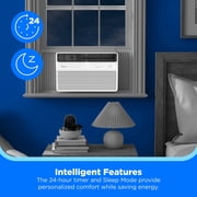 Midea 12,000 BTU Window Air Conditioner, Smart Inverter, Cools Up To 550 Sq Ft, Wi-Fi and Alexa, White