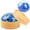 Blue Beads, variant on Dumpling Squishy Beads Blue, Squishy Dumpling Toy, Cute Stress Balls Fidget Sensory Toys, Stocking Stuffers with Food Steamer Stretchy Desk Toys