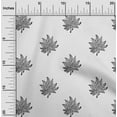 thumbnail image 1 of oneOone Organic Cotton Voile Fabric Leaves Block Print Sewing Fabric BTY 42 Inch Wide, 1 of 4