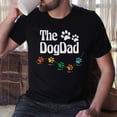thumbnail image 5 of Personalized Dog Dad Shirts for Men, Best Dog Dad Ever Tshirt Gifts Fathers Day, Custom Funny Dogfather T-Shirt (TS17) (4XL), 5 of 6