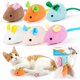 thumbnail image 3 of 6 uds gato ratón juguete realista interactivo lindo gato de peluche mordedura juguete gato hierba gatera juguete, 3 of 8