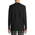 thumbnail image 4 of Time and Tru Women's Open Front Cardigan Sweater, 4 of 6