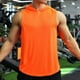 thumbnail image 1 of pstuiky Camiseta sin mangas para hombre, Blusa informal de verano con capucha y sin mangas de color liso para hombre Chaleco de hombre xl, 1 of 6