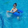 thumbnail image 1 of Hamaca Inflable Flotante YONGSHENG 2 Piezas Azul para Piscina, 1 of 5