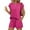Red, variant on Pyhlmscde 2 Piece V Neck Cap Sleeve Shirt And Shorts Set Womens Matching Summer Sets, Summer Rompers for Women 2025, 2Piece Set Outfit for Women Summer, Piece Sets Summer Dressy