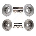 thumbnail image 1 of Transit Auto Front Rear Disc Brake Rotors and Ceramic Pads Kit for Car 2016 Cadillac CTS Vsport Premium with RWD Without Performance Lining K8T-103439, 1 of 11