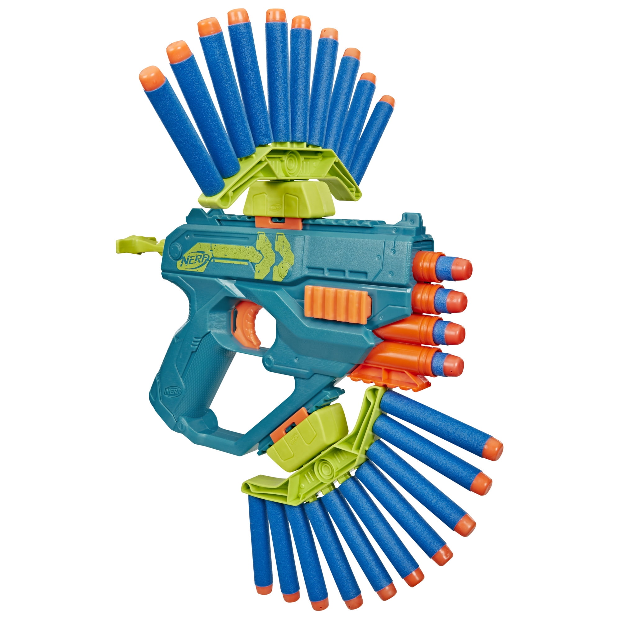 Nerf Elite Rebel Ops Ammohawk Blaster, 2 Attachments, 20 Nerf Elite Foam Darts, 8 and up