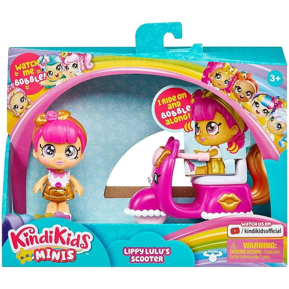 Kindi Kids Minis Lippy Lulu's Scooter & Doll