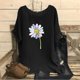 thumbnail image 2 of Camisetas de Manga Corta para las Mujeres Mezcla de Lino de Ajuste Suelto Top de Camiseta Casual, Blusas para las Mujeres Casual, 2 of 3