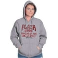 thumbnail image 3 of Flash Gordon Logo Vintage Comic Hero Zip Up Hoodie Men's Women's Brisco Brands S, 3 of 6