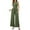 Green, variant on WENWU Women Solid Sleeveless Wide Leg Jumpsuit Dressy Ribbed Jumpsuit with Summer Tank Romper Prom Jumpsuits Women's plus Suits