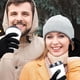 thumbnail image 5 of Guantes de Invierno con Pantalla Táctil, Negro y Gris, Tejidos Antideslizantes, Forrados de Felpa, 2 Pares para Mujer y Hombre, 5 of 9