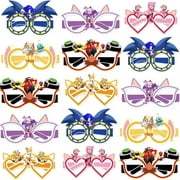 Soniccs Party Supplies Boys Birthday Party Decoration Tablecloth Banner Balloon Cake Topper Spiral Straws Kids Gifts Baby Shower