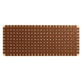 thumbnail image 3 of Sparta Weave Vegan Leather Full Headboard in Natural Brown, 3 of 7