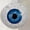 A003- Blue, variant on Halloween Inflatable Eyeball Decor, Halloween Party Decorations, Outdoor Halloween Decorations, Inflatable Balloon, 22 Inch Diameter Blue 4D Scary Bloodshot Eyeball 1 Pcs for