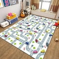 thumbnail image 1 of Prettyui Kids Carpet kids Rug Baby Activity Play Gym Mats Bed Bedside Blanket kids Rug W 80*160cm/31.49*62.99inch, 1 of 1